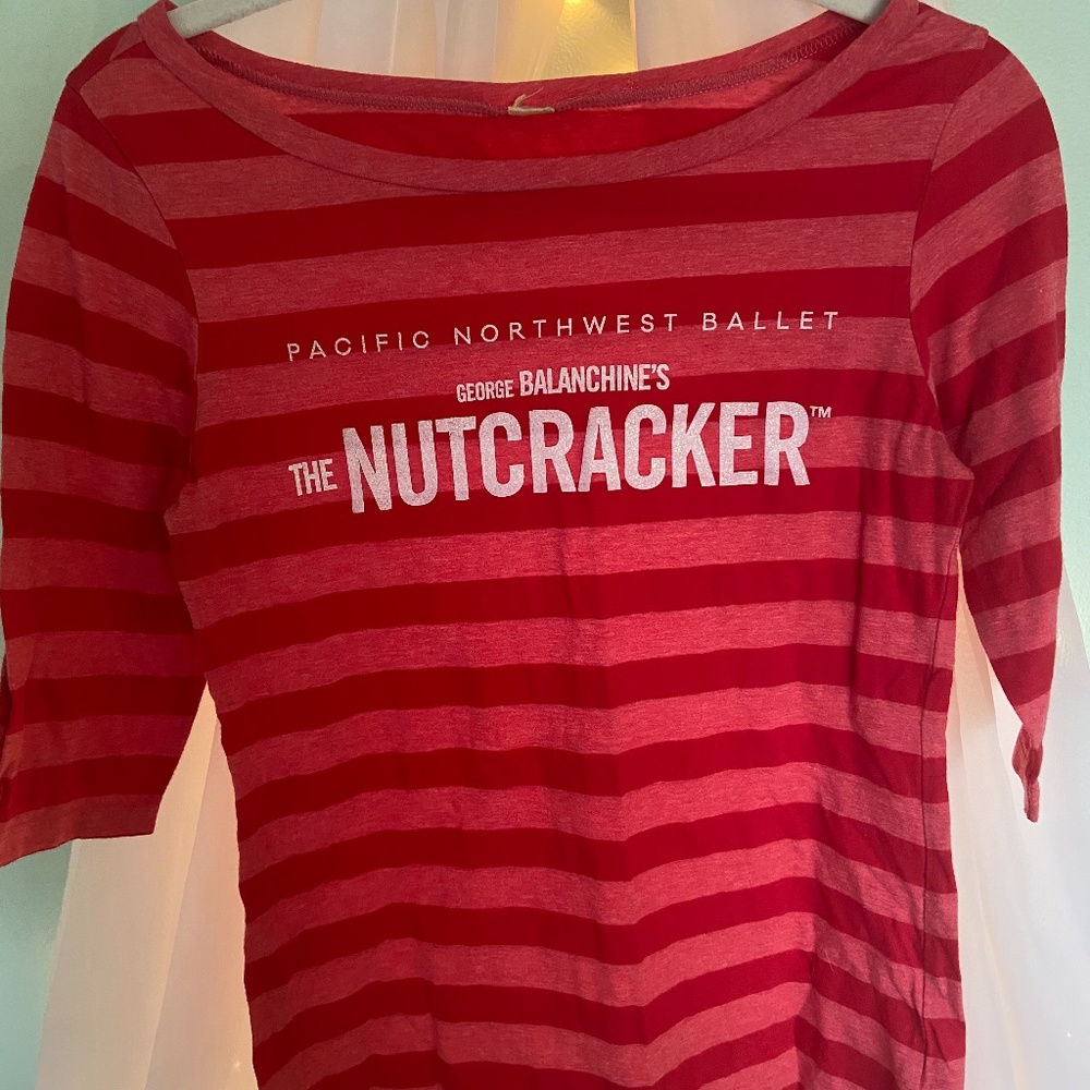Nutcracker Red Striped Women’s T-Shirt